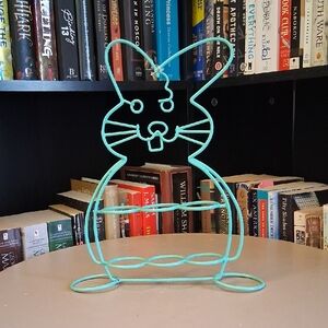 Wire Bunny Egg Holder